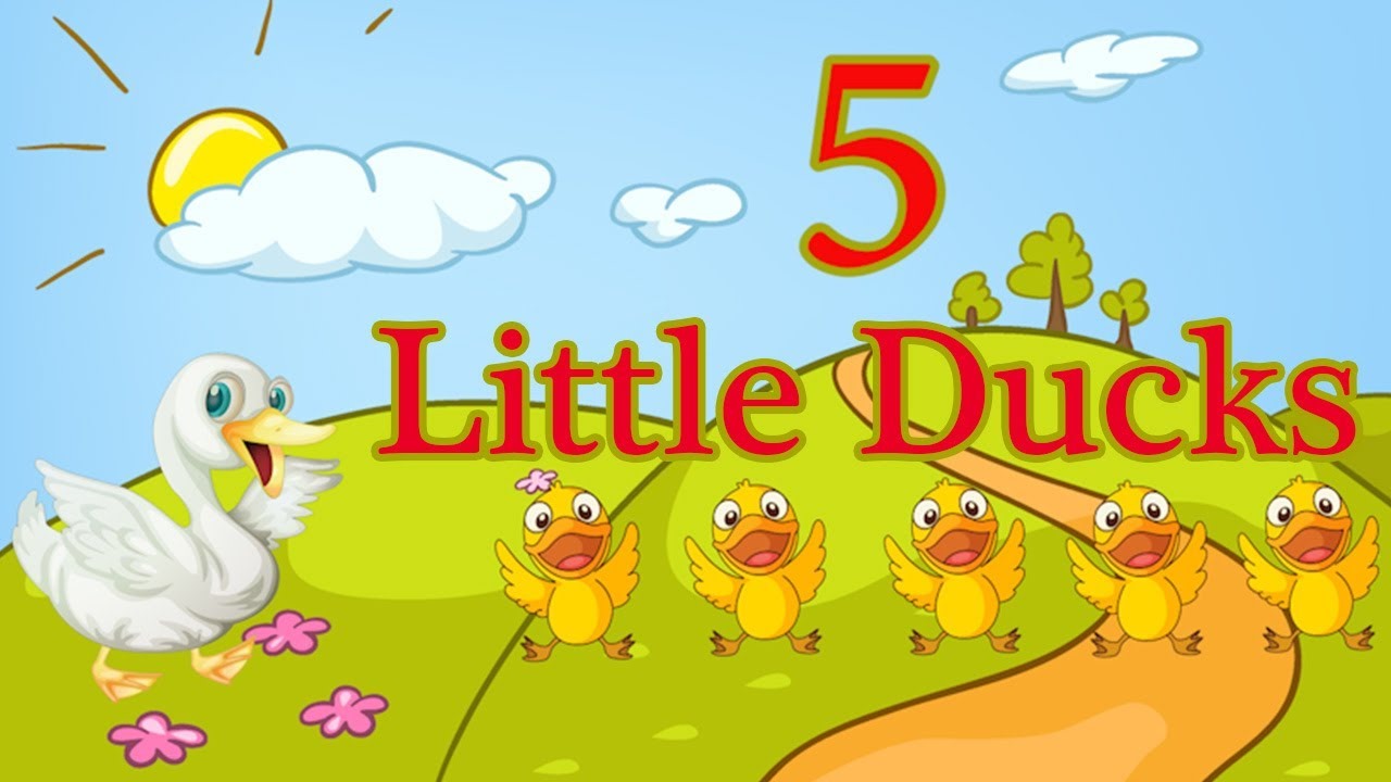 5 Little Ducks Nursery Rhyme